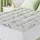 Giselle Bedding 11cm Bamboo Mattress Topper Double - 1500GSM Pillowtop, Breathable, Anti-Allergy, Green & White