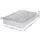 Giselle Bedding 11cm Bamboo Mattress Topper Double - 1500GSM Pillowtop, Breathable, Anti-Allergy, Green & White