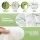 Giselle Bedding Bamboo Mattress Topper Queen 11cm Pillowtop, 1500GSM Hollow Fibre, Breathable, Machine-Washable