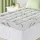 Giselle Bedding Bamboo Mattress Topper Single 11cm Pillowtop, 1500GSM, Breathable, Machine Washable, Anti-Allergy