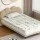Giselle Bedding King Single Mattress Topper Pillowtop 7.5cm Bamboo Cover, Anti-Allergy, Breathable, Machine Washable