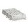 Giselle Bedding Bamboo Mattress Topper Single 7.5cm Pillowtop, Anti-Allergy, Breathable, 3D Quilted, Washable