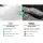 Giselle Bedding Queen Mattress Topper - 1000GSM Bamboo Charcoal Pillowtop, Anti-Allergy, Memory-Resistant, 45cm Fit