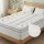 Giselle Bedding Double 5cm Pillowtop Mattress Topper Coral Fleece 1000GSM Hollow Fibre with 45cm Skirt Machine Washable