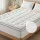 Giselle Bedding Queen Pillowtop Mattress Topper 5cm Coral Fleece 1000GSM Hollow Fibre Breathable Support