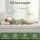 Giselle Bedding Queen Pillowtop Mattress Topper 5cm Coral Fleece 1000GSM Hollow Fibre Breathable Support