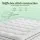 Giselle Bedding Queen Pillowtop Mattress Topper 5cm Coral Fleece 1000GSM Hollow Fibre Breathable Support