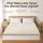 Giselle Bedding 7.5cm Double Latex Mattress Topper - 100% Natural, 7-Zone Comfort, Breathable, Motion Isolating