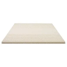 Giselle Bedding King Latex Mattress Topper 5cm - 100% Natural Latex, 7-Zone Comfort, Breathable, Anti-Bacterial