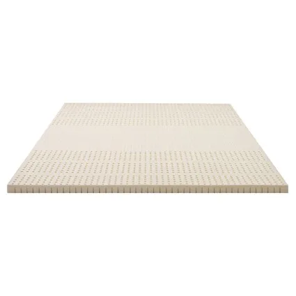 Giselle Bedding King Latex Mattress Topper 5cm - 100% Natural Latex, 7-Zone Comfort, Breathable, Anti-Bacterial