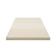 Giselle Bedding King Single Latex Mattress Topper 7.5cm - Natural, Breathable, 7-Zone Comfort, Motion Isolation