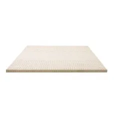 Giselle Bedding 100% Natural Latex Mattress Topper Queen 7.5cm - 7-Zone Comfort, Breathable, Motion Isolation