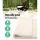 Giselle Bedding 100% Natural Latex Mattress Topper Queen 7.5cm - 7-Zone Comfort, Breathable, Motion Isolation