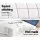 Giselle Bedding King Pillowtop Mattress Topper - Luxurious 1000GSM Microfibre, Anti-Allergy, Fits Mattresses Up to 45cm