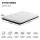 Giselle Bedding Queen Memory Foam Mattress 18cm Reversible Dual Feel Medium-Firm and Firm Charcoal White