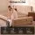 Giselle Bedding Queen Memory Foam Mattress 18cm Reversible Dual Feel Medium-Firm and Firm Charcoal White