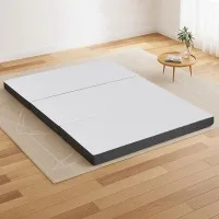 Giselle Bedding Foldable Queen Mattress Sofa Bed, Tri-Fold Memory Foam, Tencel Cover, Washable, 153x203cm