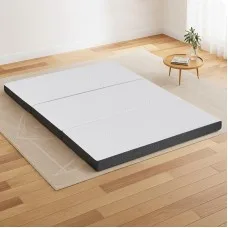 Giselle Bedding Foldable Queen Mattress Sofa Bed, Tri-Fold Memory Foam, Tencel Cover, Washable, 153x203cm