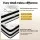 Giselle Bedding Queen 34cm Euro Top Pocket Spring Mattress with 5-Zone Support and Latex Pillows