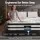 Giselle Bedding Queen 34cm Euro Top Pocket Spring Mattress with 5-Zone Support and Latex Pillows