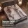 Giselle Bedding Queen 34cm Euro Top Pocket Spring Mattress with 5-Zone Support and Latex Pillows