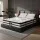 Giselle Bedding Queen 34cm Euro Top Pocket Spring Mattress with 5-Zone Support and Latex Pillows