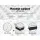 Giselle Bedding Euro Top Queen Mattress 21cm Bonnell Spring, Medium-Firm, Hypo-Allergenic, Durable, Dust-Mite Resistant