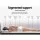 Giselle Bedding 34cm Euro Top Queen Mattress - Medium Firm, 7-Zone Pocket Springs, Hypoallergenic & Dust-Mite Resistant