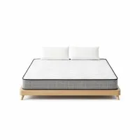 Giselle Bedding Alessio 13cm Queen Mattress - Medium Firm, Bonnell Spring, Hypoallergenic, Dust Mite & Mould Resistant