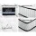 Giselle Bedding 21cm Pocket Spring Mattress Queen - Medium Firm, Hypo-Allergenic, Soft Quilting for Ultimate Comfort