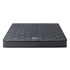 Giselle Bedding Serena 16cm Tight Top Queen Mattress, Medium-Firm Bonnell Spring, Hypoallergenic, Grey, 5-Year Warranty