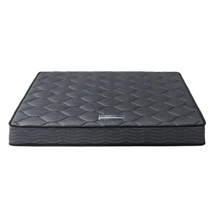 Giselle Bedding Serena 16cm Tight Top Queen Mattress, Medium-Firm Bonnell Spring, Hypoallergenic, Grey, 5-Year Warranty