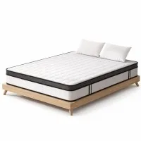 Giselle Bedding Sorrento Series 25cm Queen Mattress – Cool Gel Foam, Medium-Firm, Hypoallergenic, Enhanced Support
