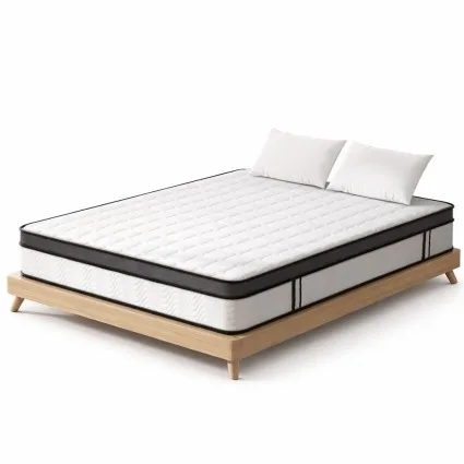 Giselle Bedding Sorrento Series 25cm Queen Mattress – Cool Gel Foam, Medium-Firm, Hypoallergenic, Enhanced Support