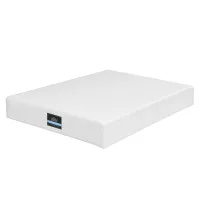 Giselle Bedding 25cm Queen Hybrid Mattress with Gel Memory Foam and Reinforced Edge Support White