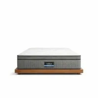 Giselle Bedding Queen Mattress 37cm 4-in-1 Adjustable Firmness Cooling Gel Memory Foam Dual-Zone Flip-able