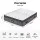 Giselle Bedding Queen Mattress 37cm 4-in-1 Adjustable Firmness Cooling Gel Memory Foam Dual-Zone Flip-able