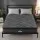 Giselle Bedding Queen Mattress 25cm Latex Euro Top Medium Firm Pocket Spring with Reinforced Edge Support Black