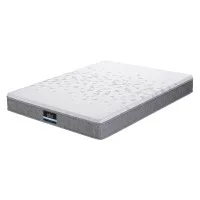 Giselle Bedding Queen 23cm Pocket Spring Mattress with Reversible Adjustable Firmness Foam Layer 153x203cm