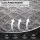 Giselle Bedding Carbon Series Queen Mattress 26cm Firm Pocket Spring Dual Edge Support Dark Grey