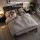 Giselle Bedding Carbon Series Queen Mattress 26cm Firm Pocket Spring Dual Edge Support Dark Grey