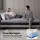 Giselle Bedding Carbon Series Queen Mattress 26cm Firm Pocket Spring Dual Edge Support Dark Grey