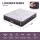 Giselle Bedding Queen 35cm Firm Euro Top Mattress 5-Zone Pocket Springs Edge Support Cooling Foam Purple