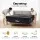 Giselle Bedding Midnight Queen Mattress 35cm Bamboo Charcoal Foam, Pocket Springs, Medium-Firm Euro Top, Black