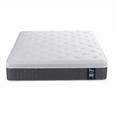 Levitex Queen Mattress 30cm with 5-Zone Pocket Springs, Cooling Gel Memory Foam, Medium-Firm Support, Reinforced Edges
