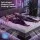 Levitex Queen Mattress 30cm with 5-Zone Pocket Springs, Cooling Gel Memory Foam, Medium-Firm Support, Reinforced Edges