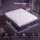 Levitex Queen Mattress 23cm Pocket Spring Cooling Gel Foam Medium-Firm White with Edge Reinforcement