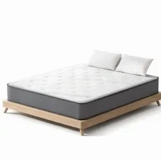 Giselle Bedding Leera 23cm Extra Firm Queen Mattress - Hypoallergenic, Dust Mite Resistant, Zero Partner Disturbance