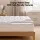 Giselle Bedding Queen Mattress Topper 5cm 1300GSM White Duck Feather Pillow Top