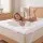 Giselle Bedding Queen Mattress Topper 5cm 1300GSM White Duck Feather Pillow Top